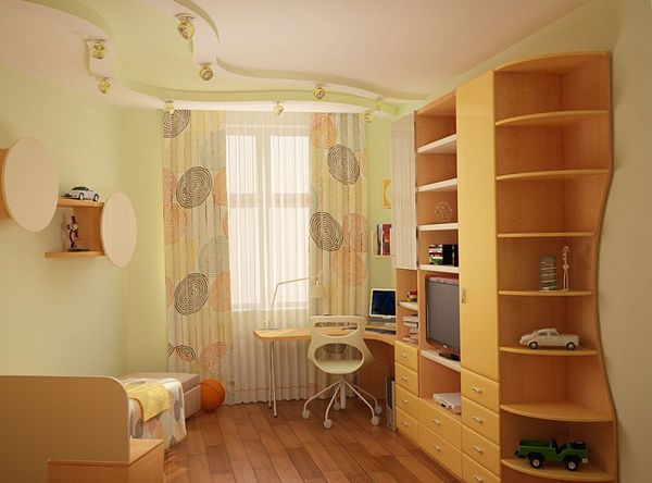 Интерьер детской комнаты. Дизайн детской комнаты.