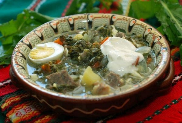 Как приготовить вкусный овощной суп и зеленый борщ со щавелем - фото-рецепт