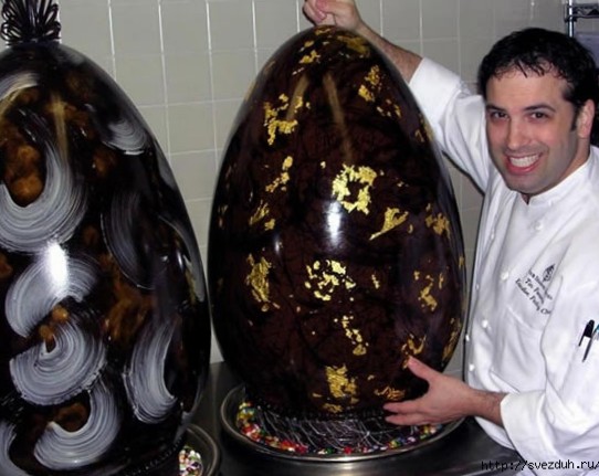 Как сделать пасхальные яйца из шоколада