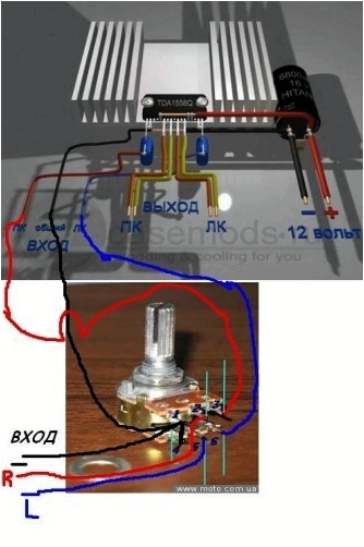 Как подключить переменный резистор