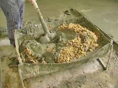Как сделать раствор из глины песка цемента