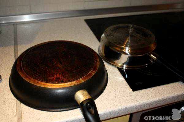 Как убрать нагар на сковороде