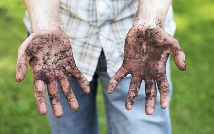 Как защитить руки и ногти во время работы в саду