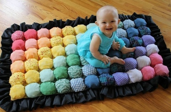Изготовление детского коврика своими руками
