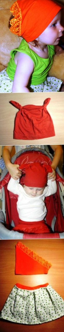 Как пополнить детский гардероб, сшив одежду из футболок большого размера