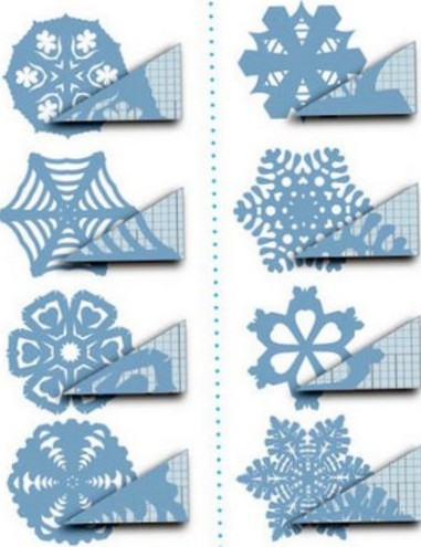 Как сделать узоры из бумаги. Инструкция по изготовлению украшений для окон.