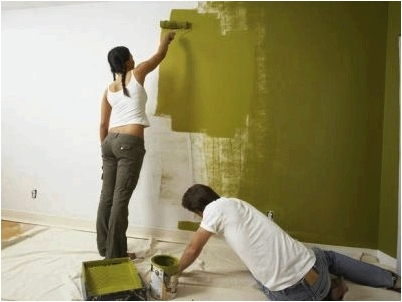 Как красить стены валиком
