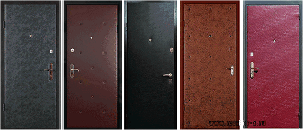 Как обшить металлическую дверь
