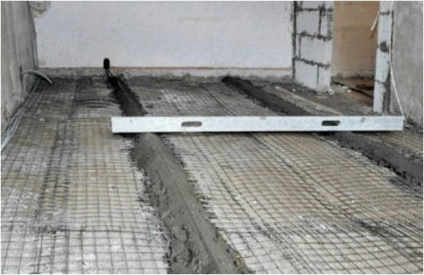 Как сделать бетонный пол дома