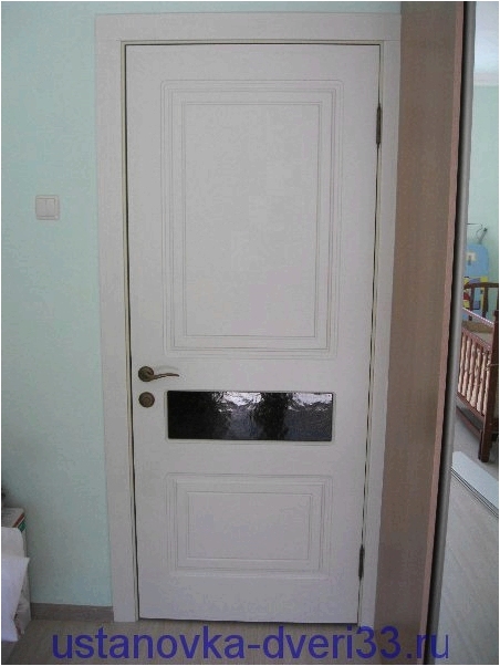 Как установить ламинированную дверь