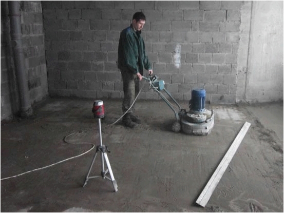 Как выравнивать бетонные полы