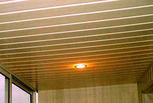 Как встроить лампы в потолок