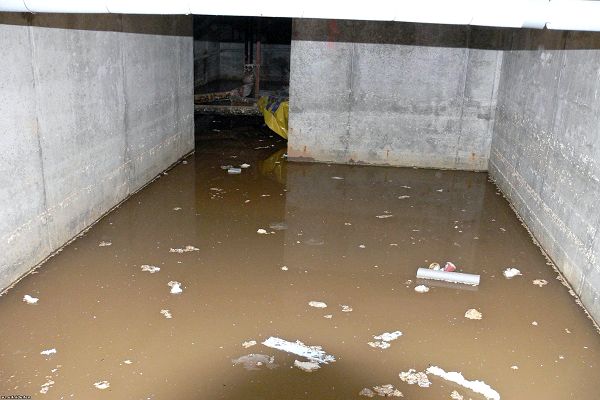 Как избавиться от воды в подвале