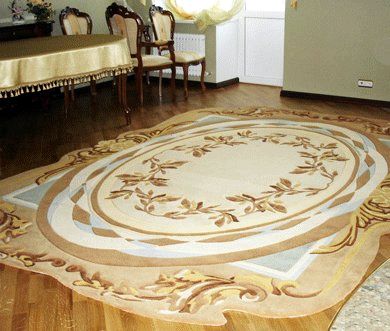 Рельефные (скульптурные) ковры в интерьере