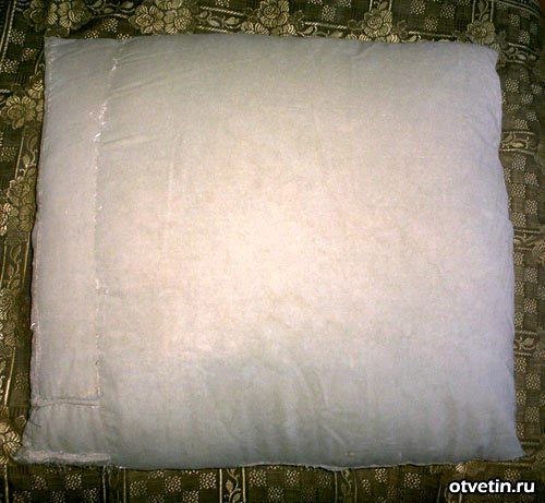 Как постирать перьевую подушку